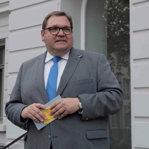 Sondierung CDU/CSU - SPD: Krefelds OB Frank Meyer verhandelt die neue Groko in Berlin mit