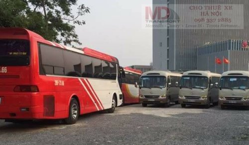 Dịch vụ cho thuê xe du lịch Hà Nội giá rẻ 4 - 45 chỗ | Minh Đức