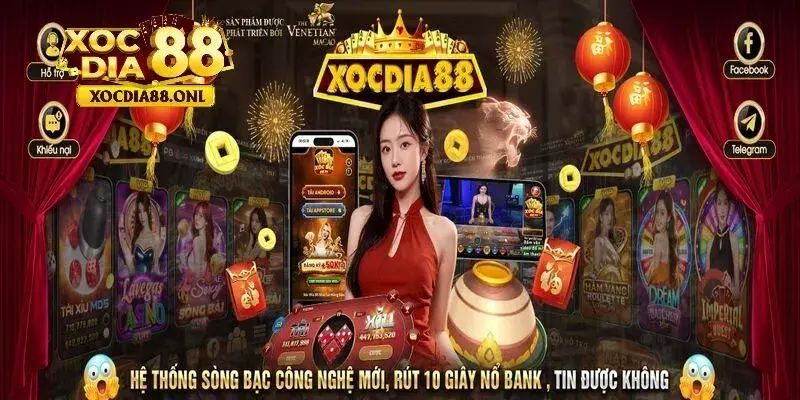 Xocdia88 - Trải nghiệm xóc đĩa trực tuyến uy tín và hấp dẫn - cover
