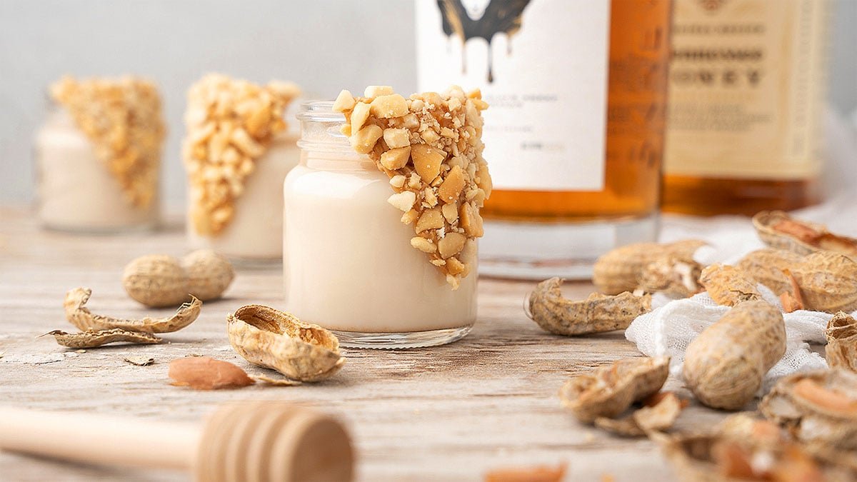 Whiskey Honeyed Peanut Butter Shots