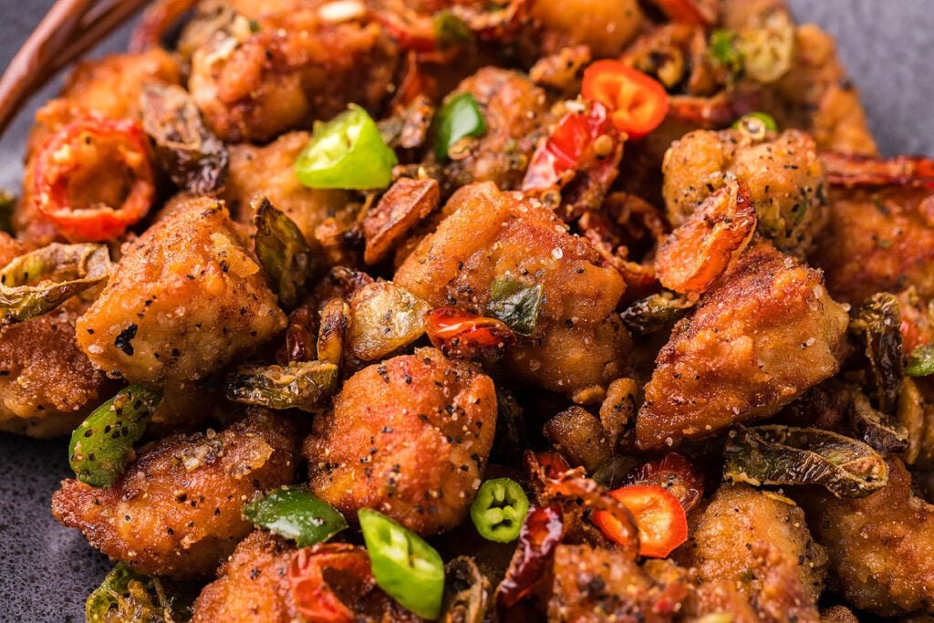 Salt & Pepper Pork Chop Bites