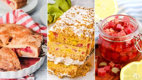 31 Tasty Rhubarb Recipes Straight From Grandma’s Recipe Box