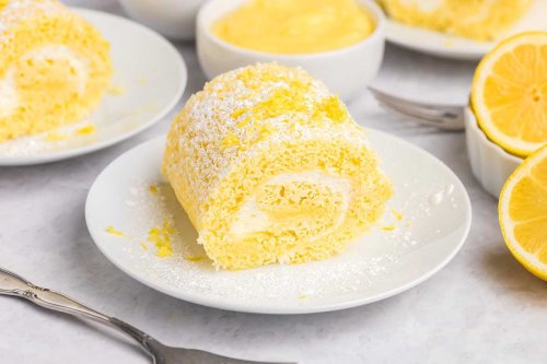 Lemon Cake Roll
