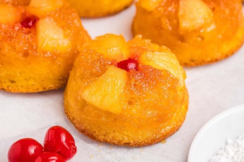 Pineapple Upside Down Cupcakes