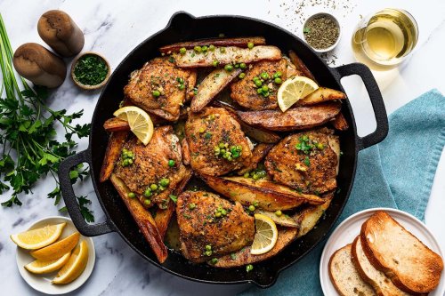 Chicken Vesuvio