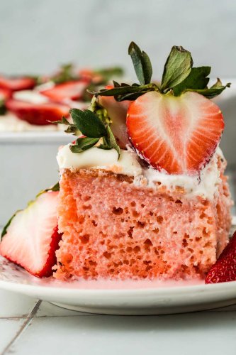 Strawberry Tres Leches Cake