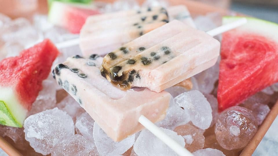 Watermelon Boba Popsicles