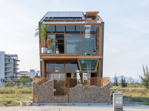 This Sustainable Home & Office Model Sets A New Standard For Eco-Friendly Urban Living In Vietnam