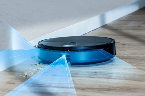 This triple-eye LiDARs robot vacuum cleaner uses advanced AI to ...