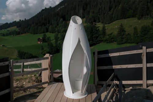 This 3D printed portable toilet is made from recycled plastic! - Yanko Design