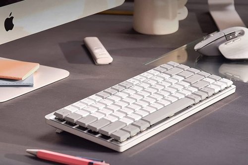 Logitech’s low-profile mechanical keyboard designed specifically for the Mac offers quieter typing experience