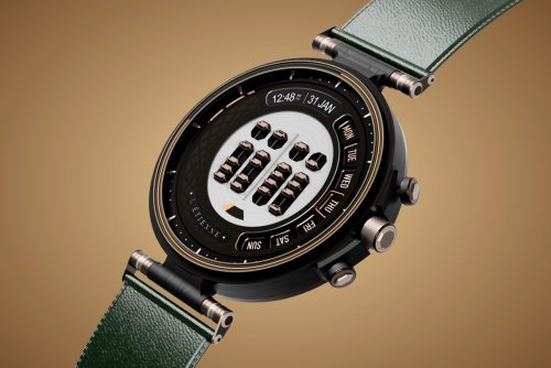 Abacus-inspired wristwatch brings a uniquely traditional experience to timekeeping