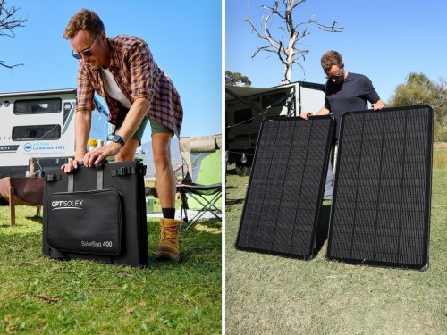 OptiSolex Puts 400W of Solar Power Into a Briefcase You Can Carry