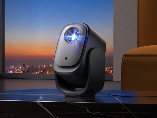 This $179 Projector Is Netflix-Certified and Small Enough to Travel With