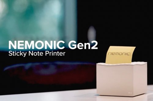 Sticky note printer lets you print your daily reminders to improve productivity
