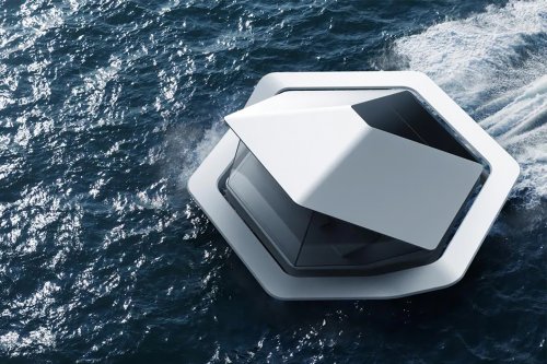 Sony’s futuristic floating habitat shows what homes could look like in 2050!