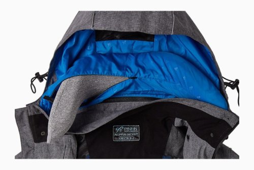 This jacket packs in a pillow, has enough space so you can ditch your backpack