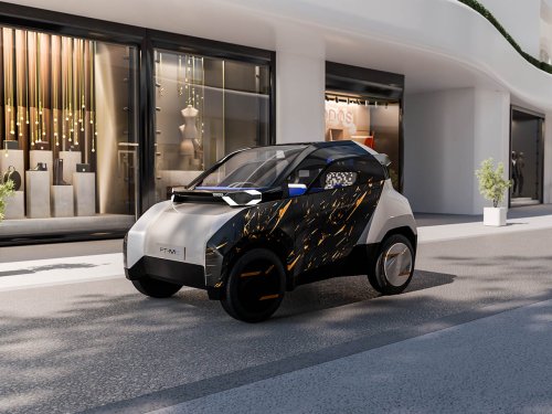 Toyota FT-me EV with solar panel on top spices up micro mobility market