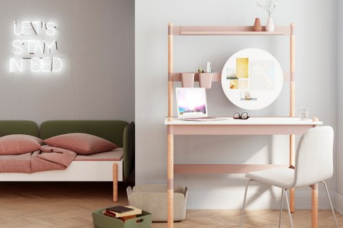 Modular furniture designed to adapt to the ever-changing moods of teenagers!