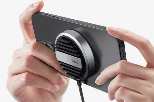 This iPhone 14 Magsafe wireless charger employs bionic sweat cooling to guard against temperature induced damage