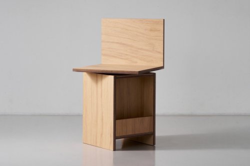 Swiveling wooden stool is compact, multi-functional, and mildly uncomfortable