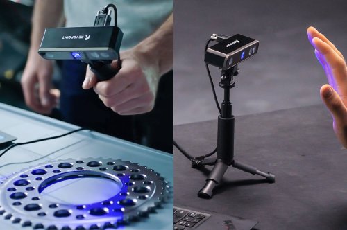 This tiny handheld precision 3D scanner is the ultimate reverse-engineering instrument