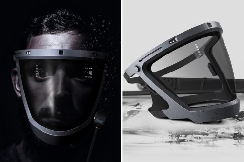 This futuristic smart diving mask will revolutionize the existing underwater experience!