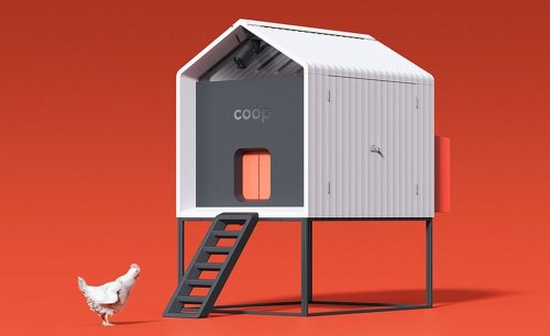 This smart coop for raising chickens is backyard farming made fun and easy