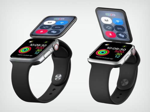 Apple patents ‘Foldable’ Watch with a Radical Design Featuring Dual-Screens and Cameras