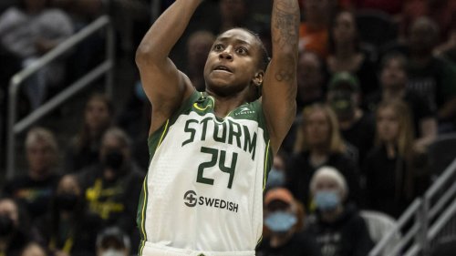 Jewell Loyd’s clutch shot helps Storm steal Game 1 from Mystics