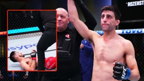 Referee did ‘worst thing’ ever after Steve Erceg scored brutal one-punch KO to earn UFC title shot