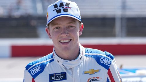 Connor Zilisch wins pole for Xfinity Series race at Rockingham but won't start first