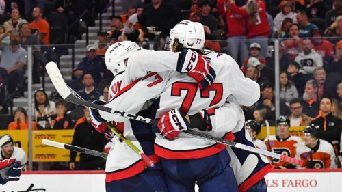 Watch: Capitals claim playoff spot on empty-net goal as Red Wings get eliminated despite late heroics