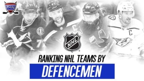 Ranking NHL Teams By Defensemen