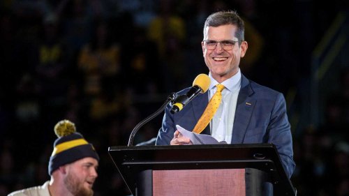 Why Jim Harbaugh might choose Falcons over Chargers, Michigan