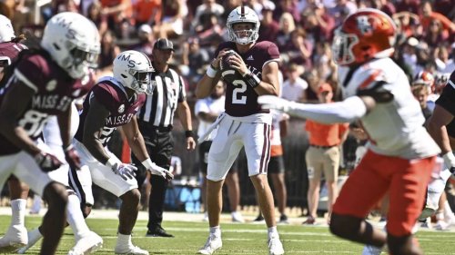 Will Rogers throws six touchdowns in Miss. State's win over Bowling Green