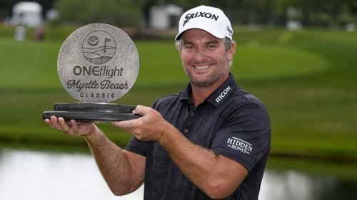 Ryan Fox earns first PGA title with playoff chip-in at Myrtle Beach