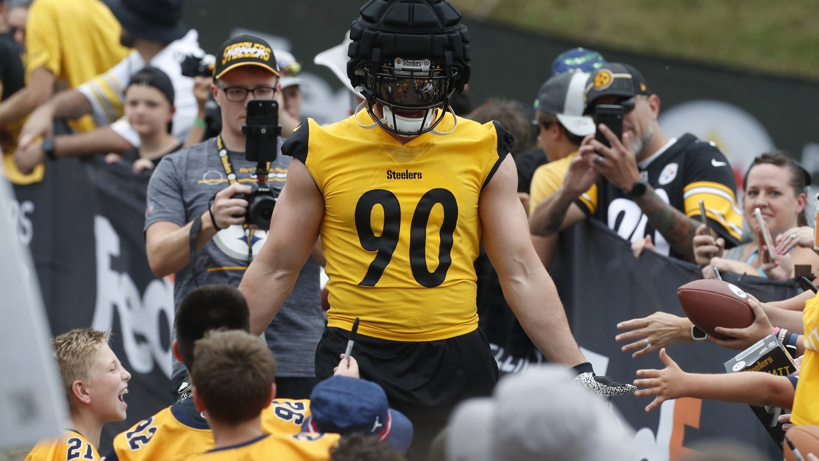 Steelers' TJ Watt Says Rookie Nick Herbig Is Now Forbidden From