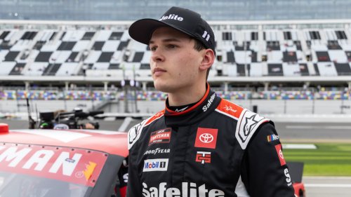 Corey Heim wins rainy NASCAR Truck Series race at Las Vegas