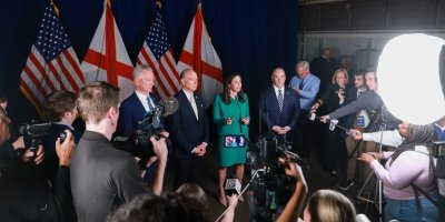 U.S. Navy Secretary, Alabama delegation cut ribbon on $2.4 billion submarine factory in Cherokee
