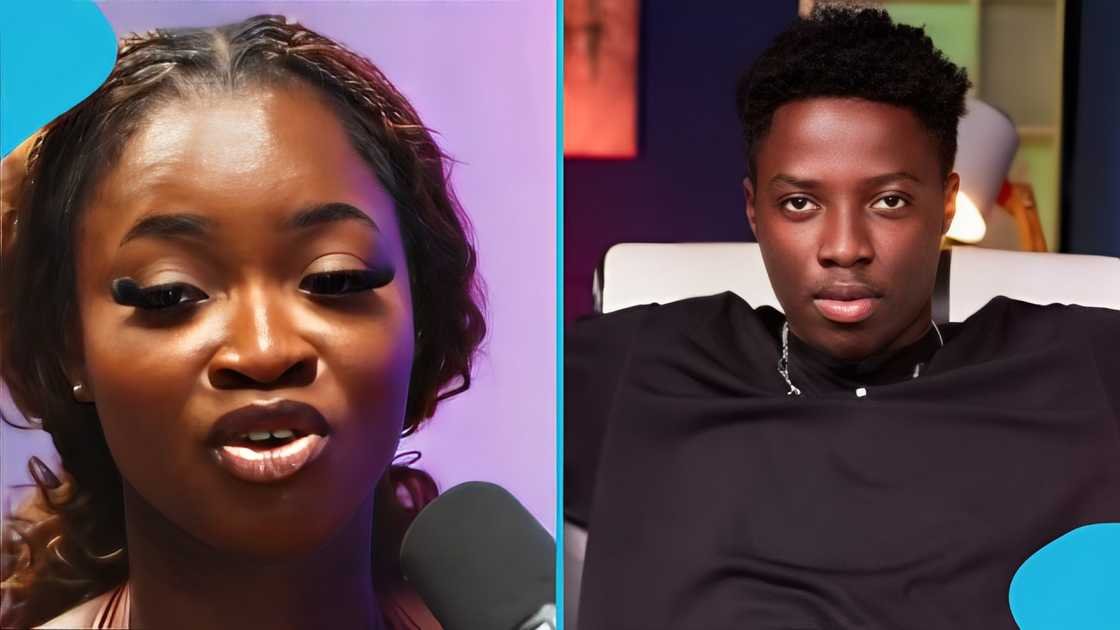 Adwoa Tasha gets emotional as she speaks about her relationship with Paradise: "He made me cry a lot"