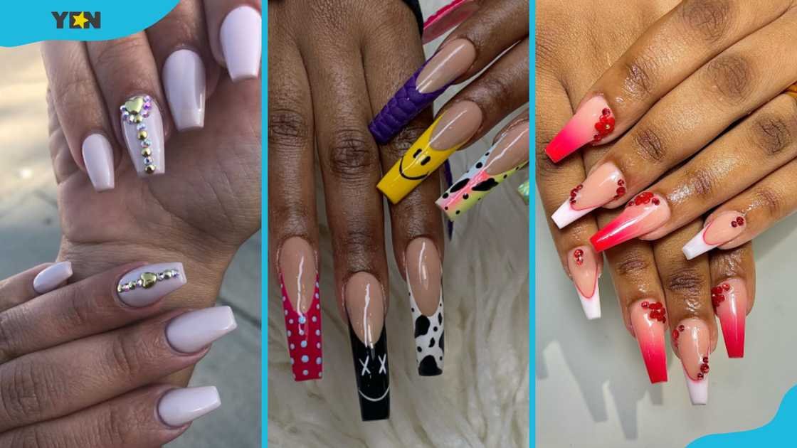 The best 30 coffin nail shapes for a perfect blend of edgy and classy