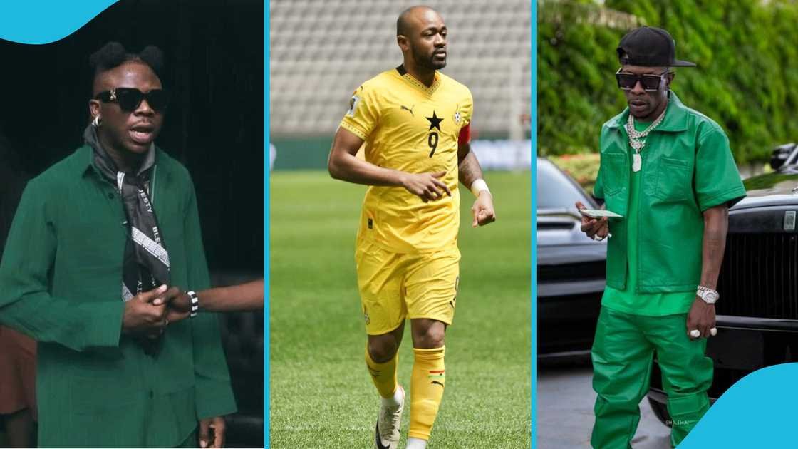 Jordan Ayew names favourite Ghanaian artists, struggles to pick between top stars