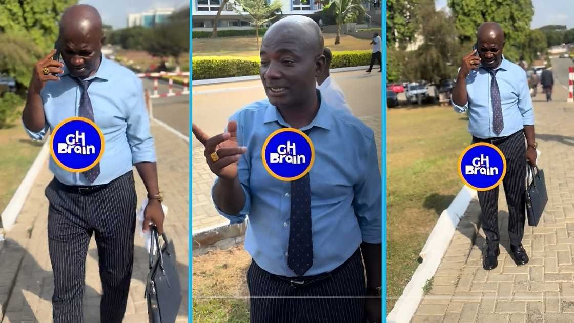 2025 budget statement: Appiah Stadium arrives in Parliament for Finance Minister's presentation