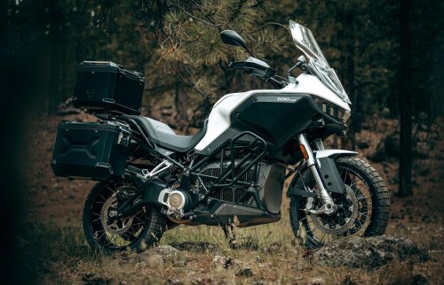 Zero's DSR/X is an adventure e-motorcycle with 180 miles of range