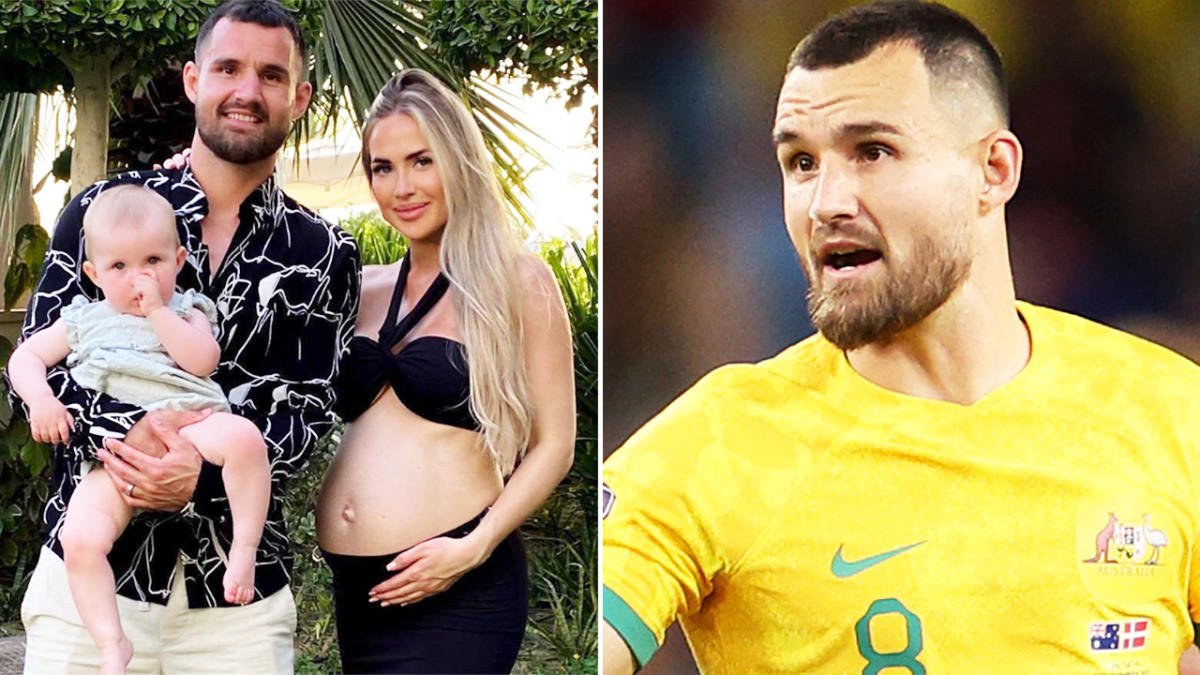 Socceroos player's devastating text from wife after win over Denmark