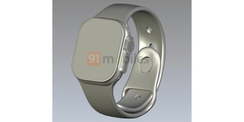 Apple Watch Pro renders and leaked cases show off a larger screen and new button
