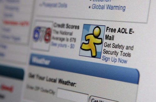 A look back at AOL's website through the years