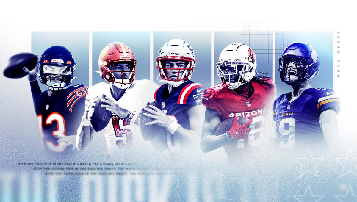 2024 NFL mock draft: With one major trade-up, it's a QB party in the top 5