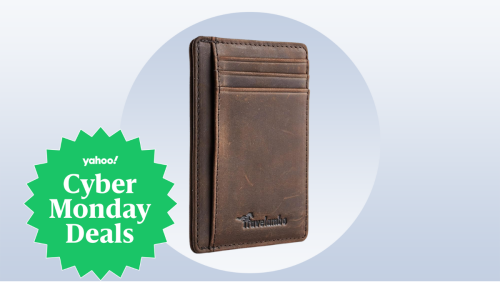 This men's wallet with almost 36k five-star reviews is down to just $8 for Cyber Monday